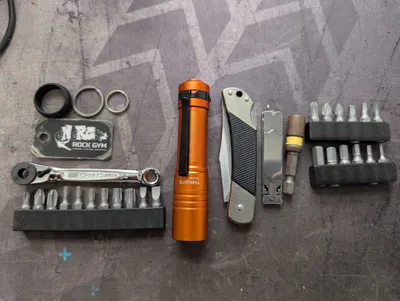 Everything outside pouch