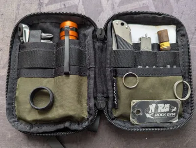 Pouch with everything in it